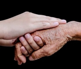 Toma su mano